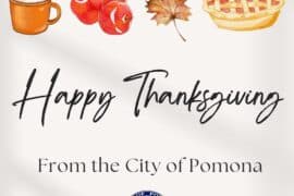 Thanksgiving in Pomona California