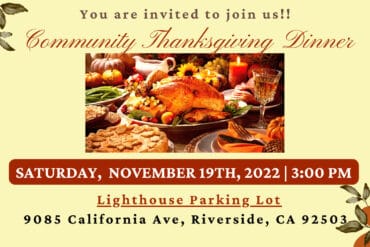 Thanksgiving in Riverside California