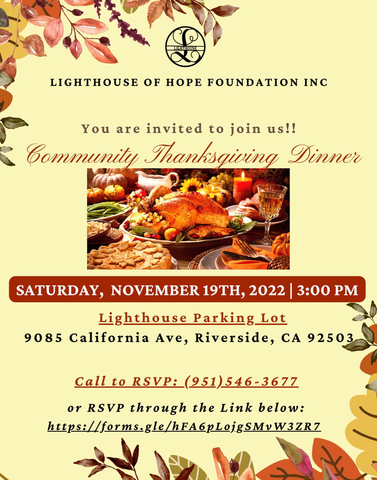 Celebrate Thanksgiving in Vibrant Riverside, California