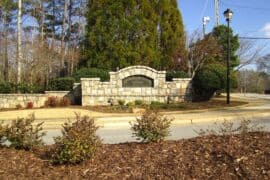 Waterfalls in Alpharetta Georgia