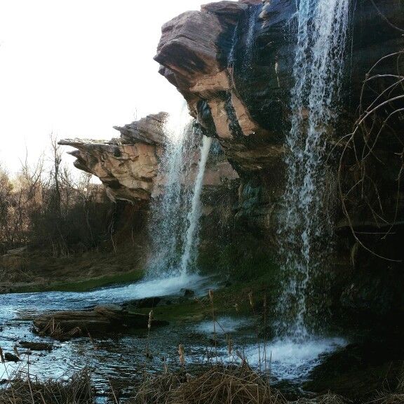 Waterfalls in Amarillo Texas