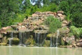 Waterfalls in Beaumont Texas