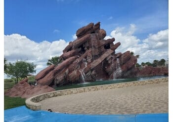 Waterfalls in Brownsville Texas