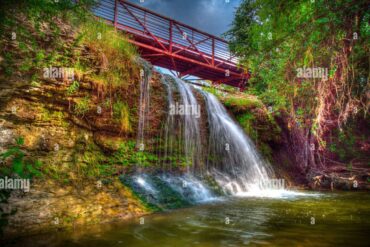 Waterfalls in Cedar Park Texas