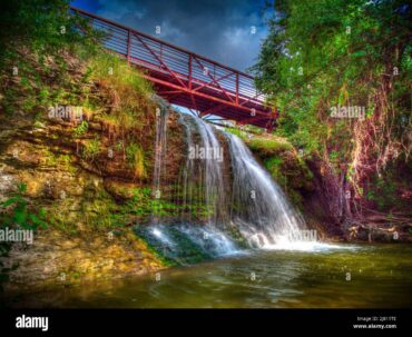 Waterfalls in Cedar Park Texas