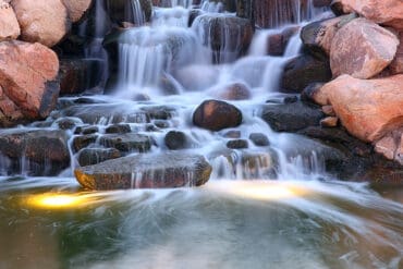 Waterfalls in Chandler Arizona