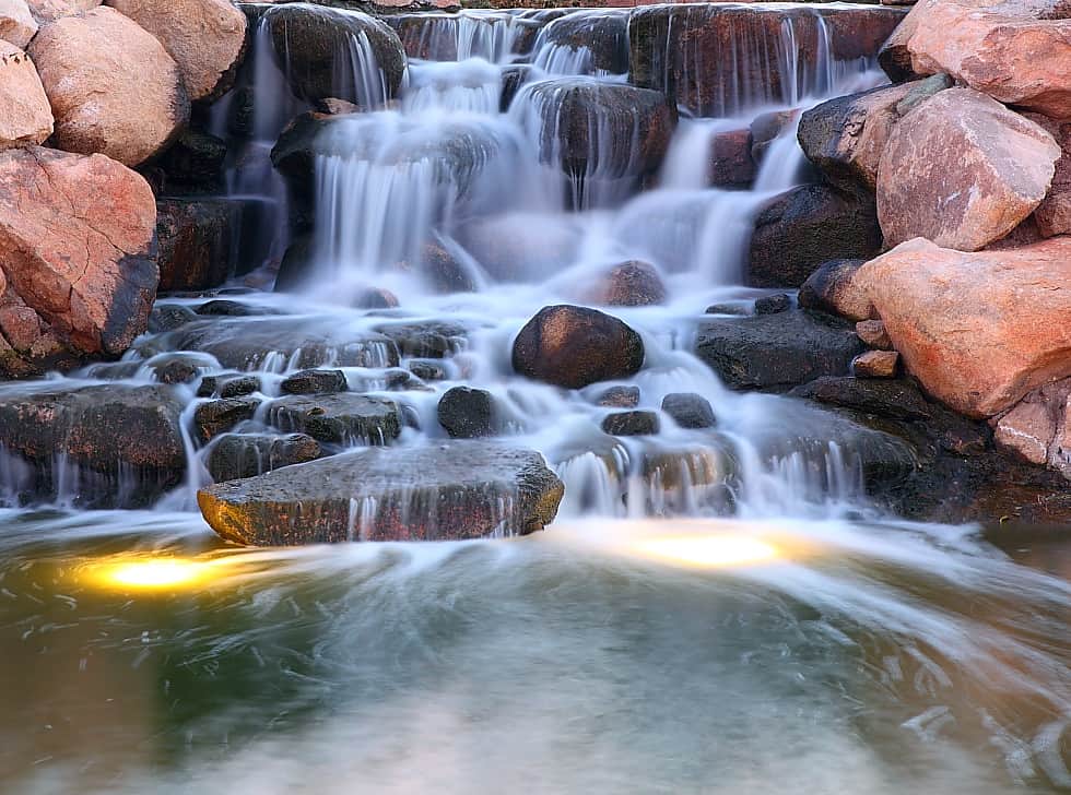 Waterfalls in Chandler Arizona