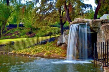 Waterfalls in Chino California