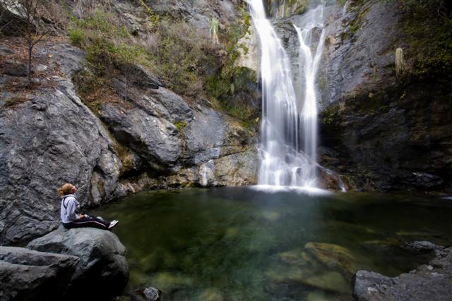 Waterfalls in Folsom California