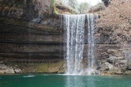 Waterfalls in Fort Worth Texas