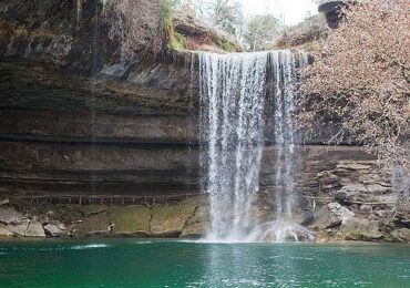 Waterfalls in Fort Worth Texas