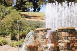 Waterfalls in Fullerton California