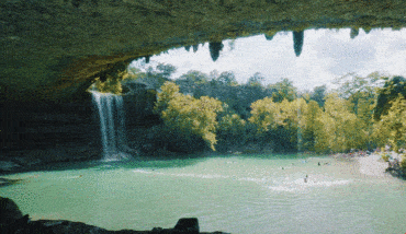 Waterfalls in Midland Texas