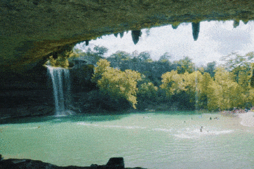 Waterfalls in Midland Texas