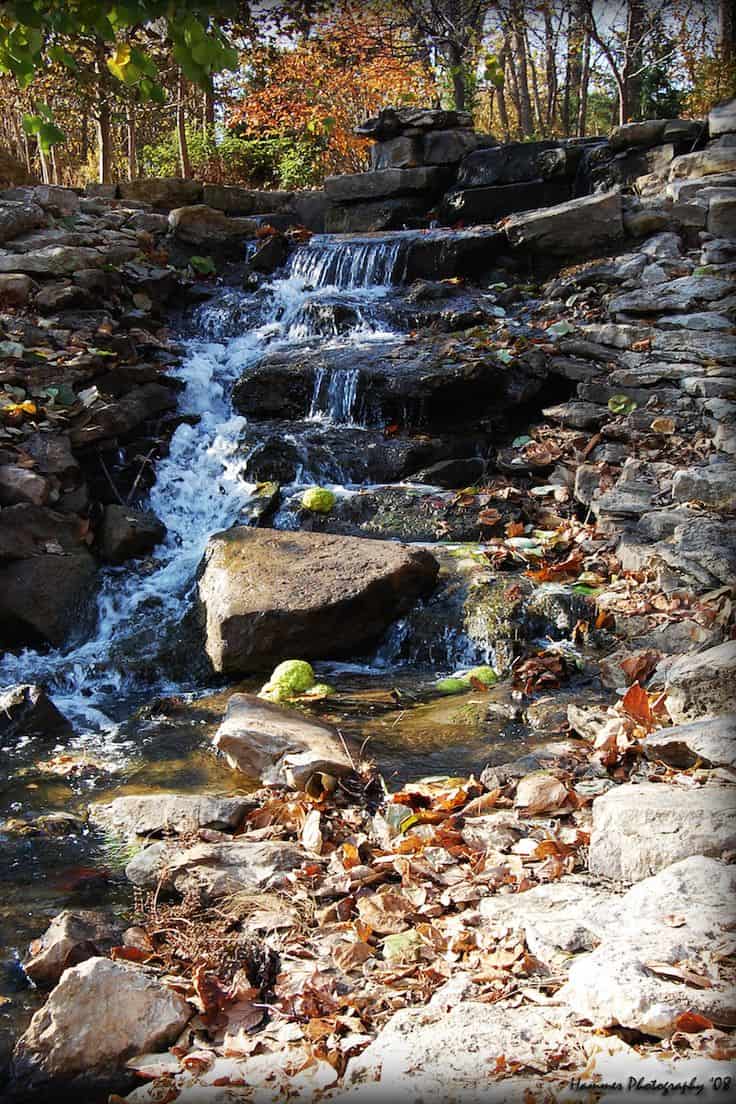 Waterfalls in Overland Park Kansas