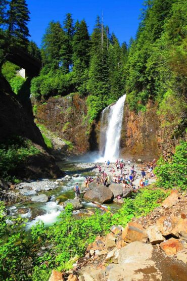 Waterfalls in Redmond Washington