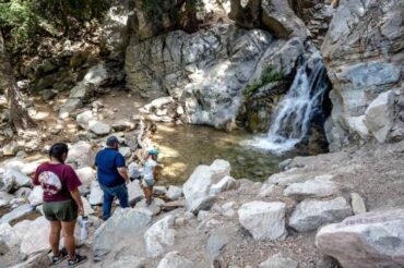 Waterfalls in Rialto California