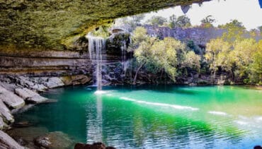 Waterfalls in Round Rock Texas