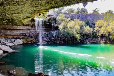 Waterfalls in Round Rock Texas