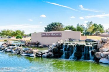 Waterfalls in San Tan Valley Arizona