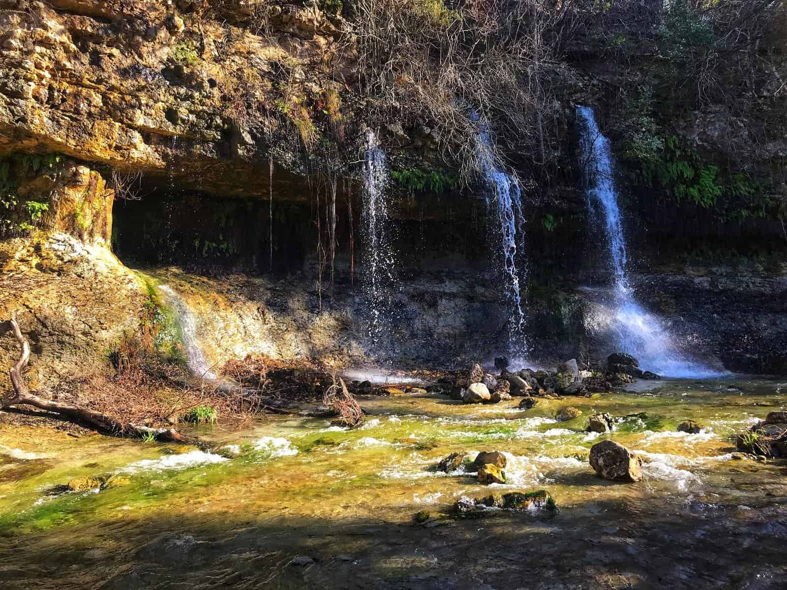 Waterfalls in Temple Texas