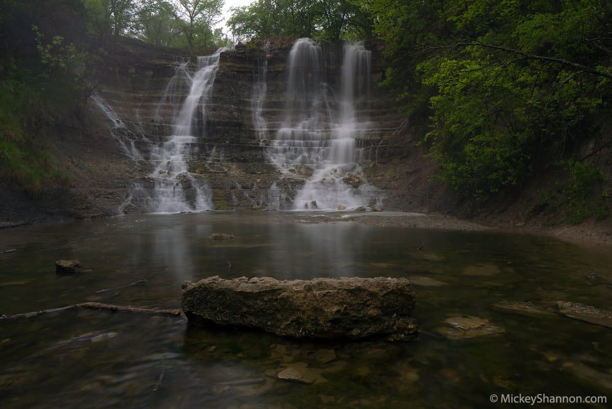 Waterfalls in Topeka Kansas