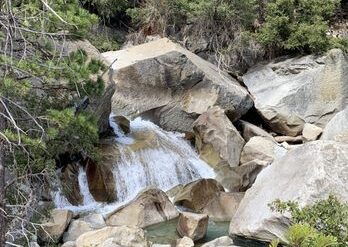 Waterfalls in Visalia California