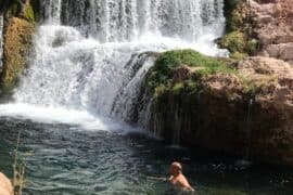 Waterfalls in Yuma Arizona