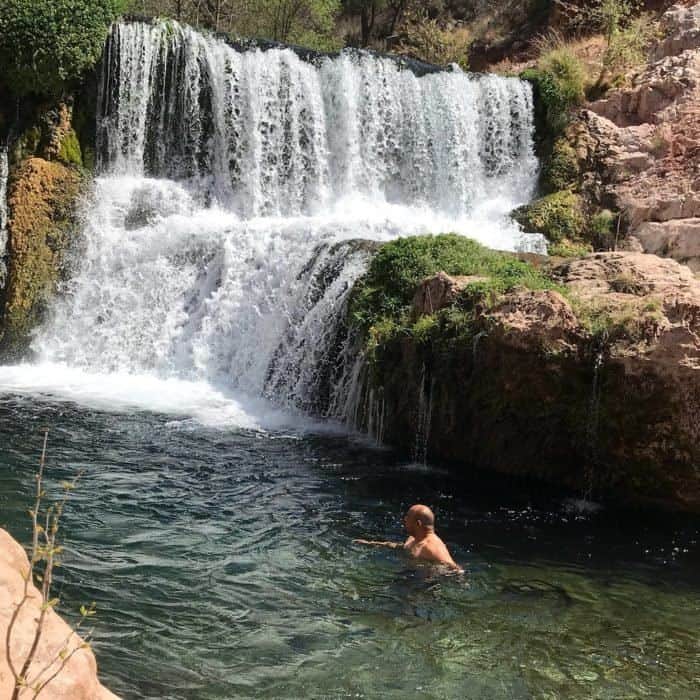 Waterfalls in Yuma Arizona