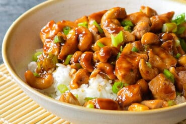 chicken and cashew nuts