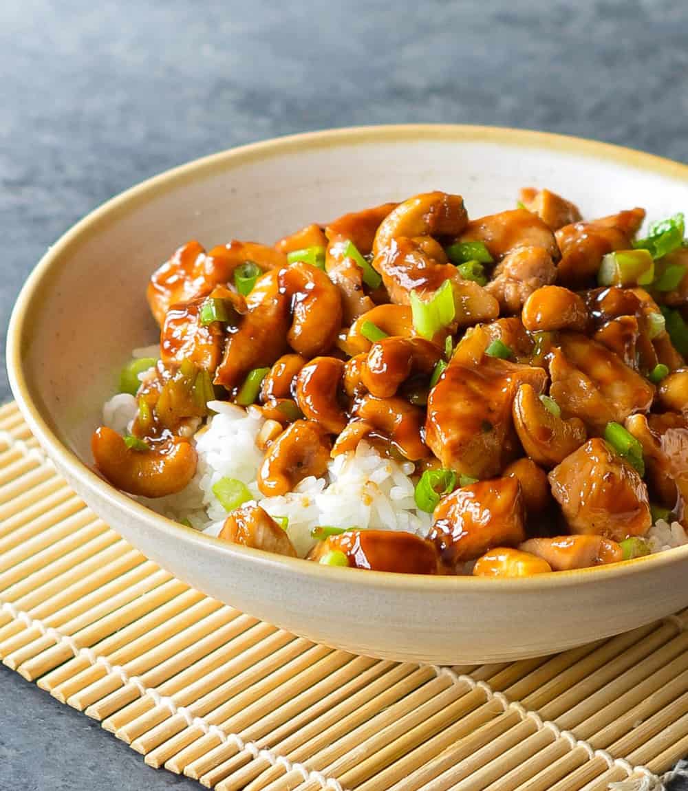 chicken and cashew nuts