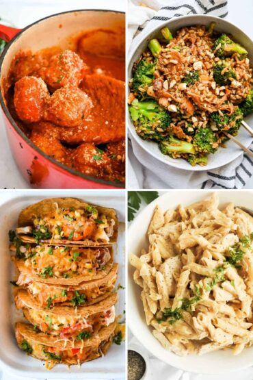 dinner meal ideas for family