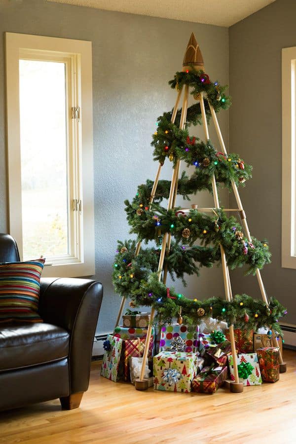 diy xmas tree