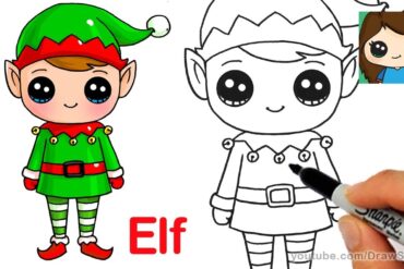 drawing of elf