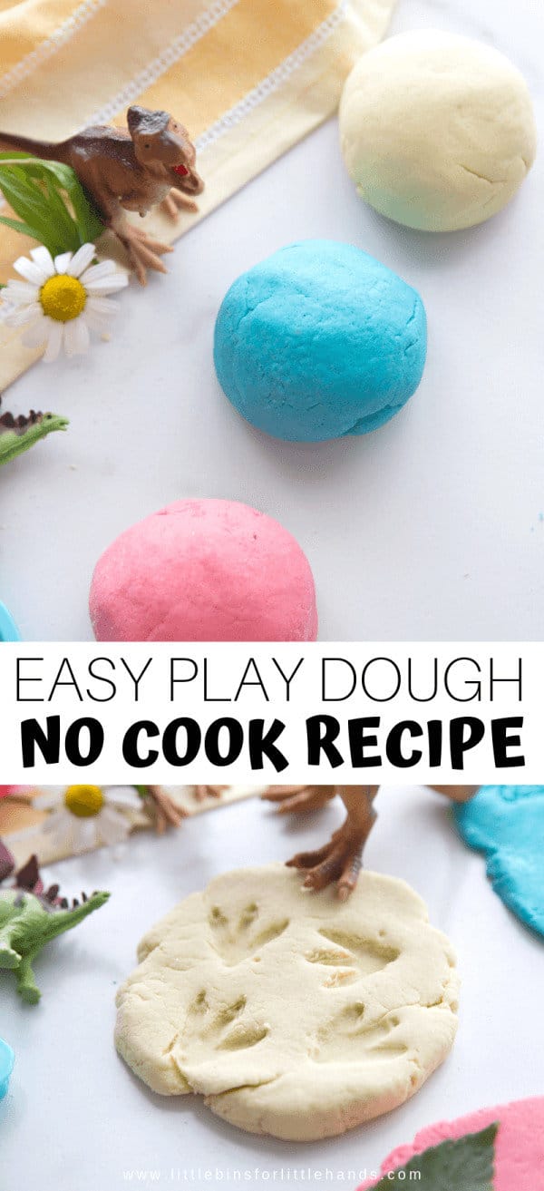 easy non cook playdough recipe