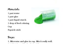 easy recipe for slime