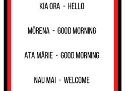 hello in maori