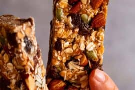 home made muesli bars