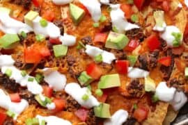 how to make nachos with mince