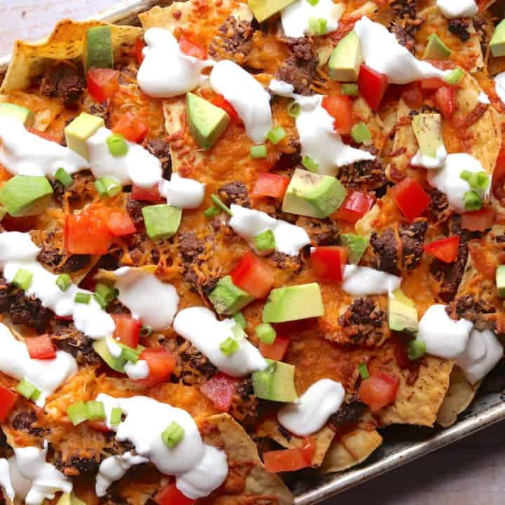 how to make nachos with mince