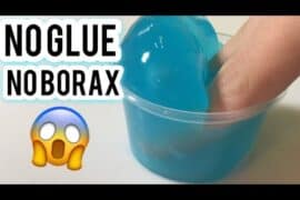 how to make slime with borax and without glue