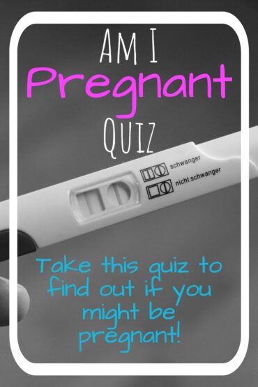 i am pregnant quiz