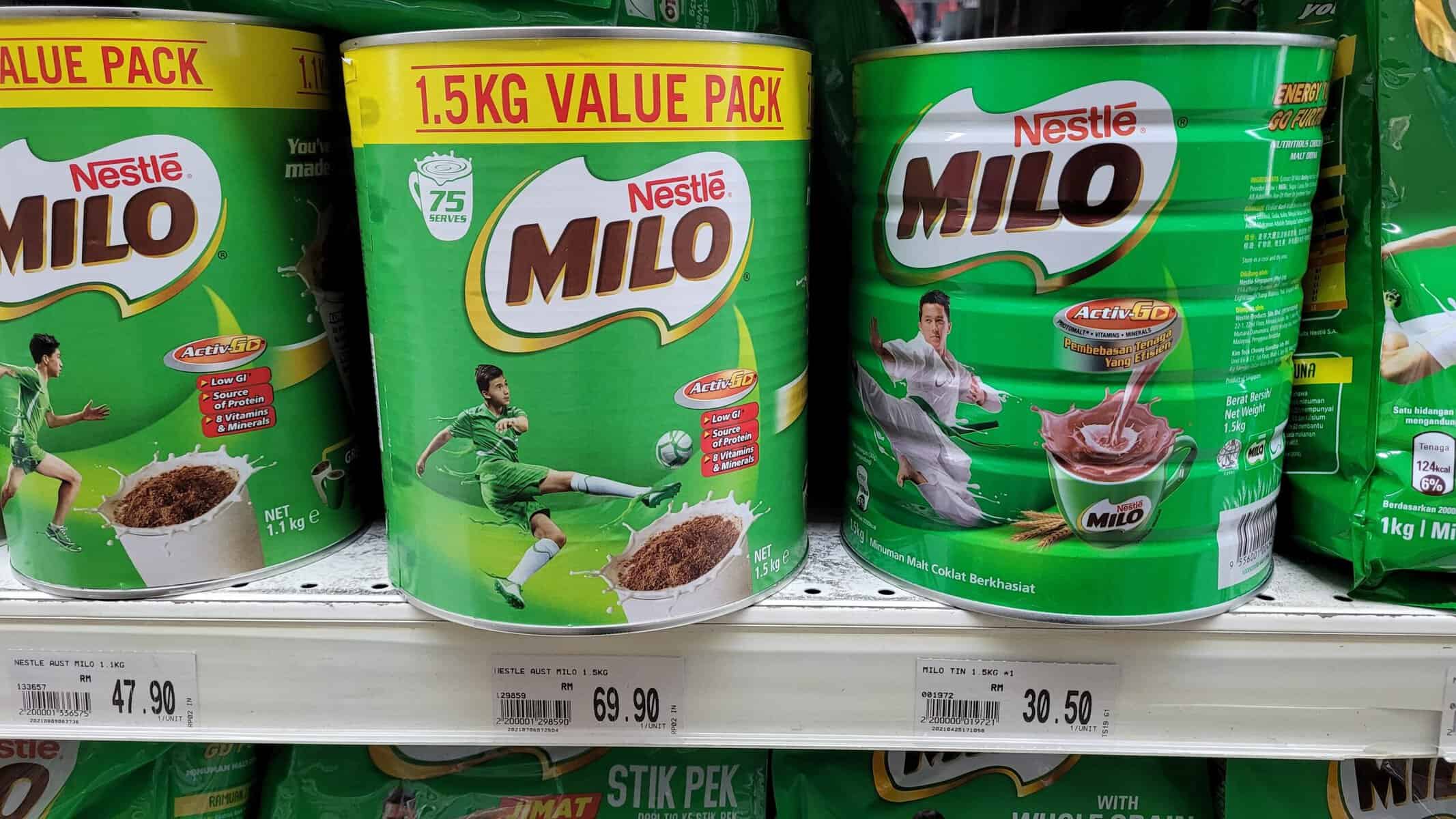 milo tins