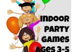 party games for 3 year olds