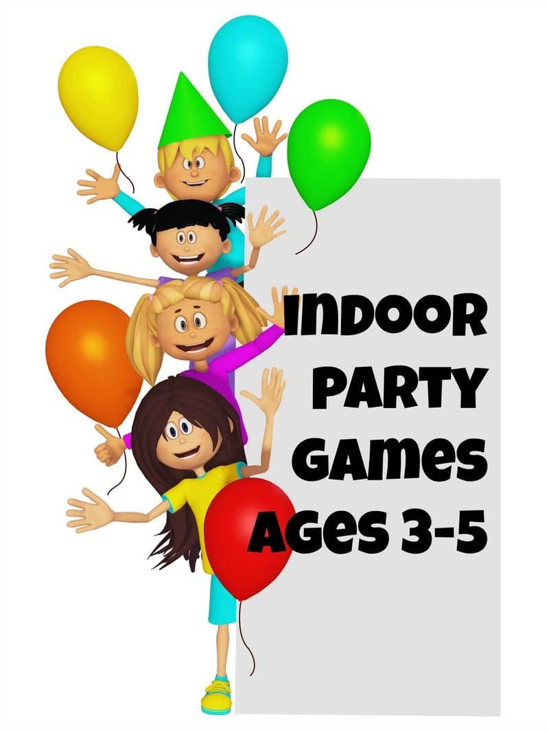 party games for 3 year olds