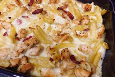 pasta bake chicken and bacon