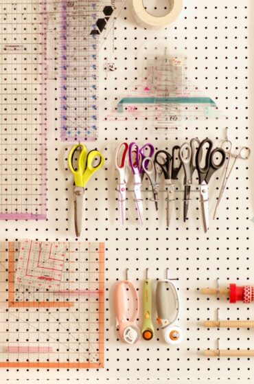 pegboard spotlight