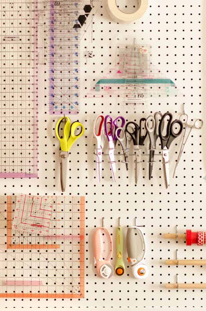 pegboard spotlight