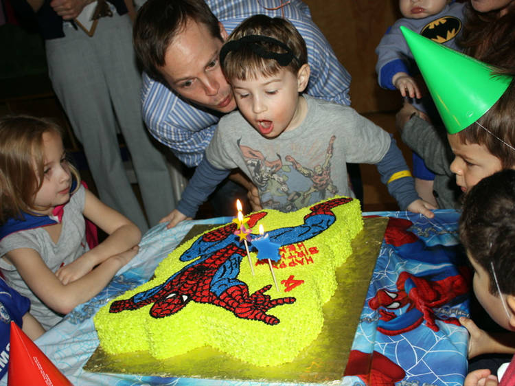 3 year old birthday party venues in New York City