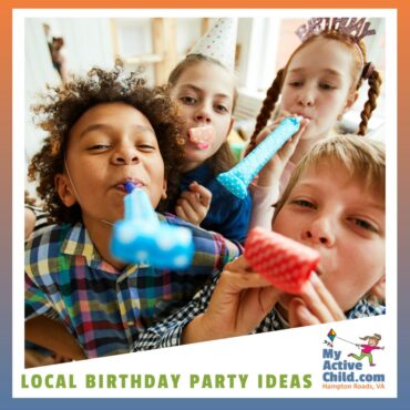 4 year old birthday party venues in Portsmouth Virginia